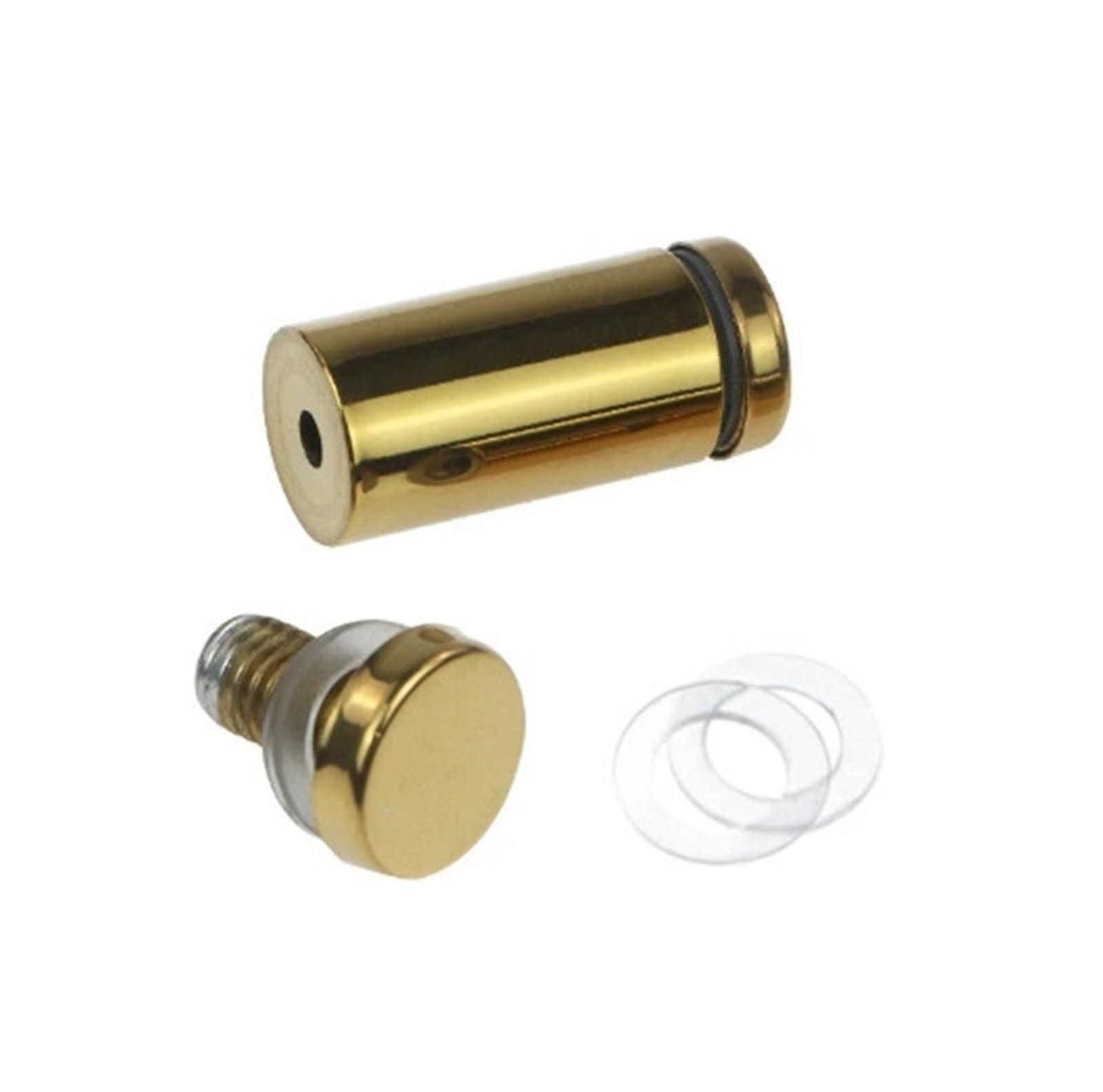 Mocowania dystansowe, reklama Śruby dystansowe 28 szt. Stal nierdzewna 12 mm Wielokolorowe Wiele rozmiarów(Gold,12x20mm)