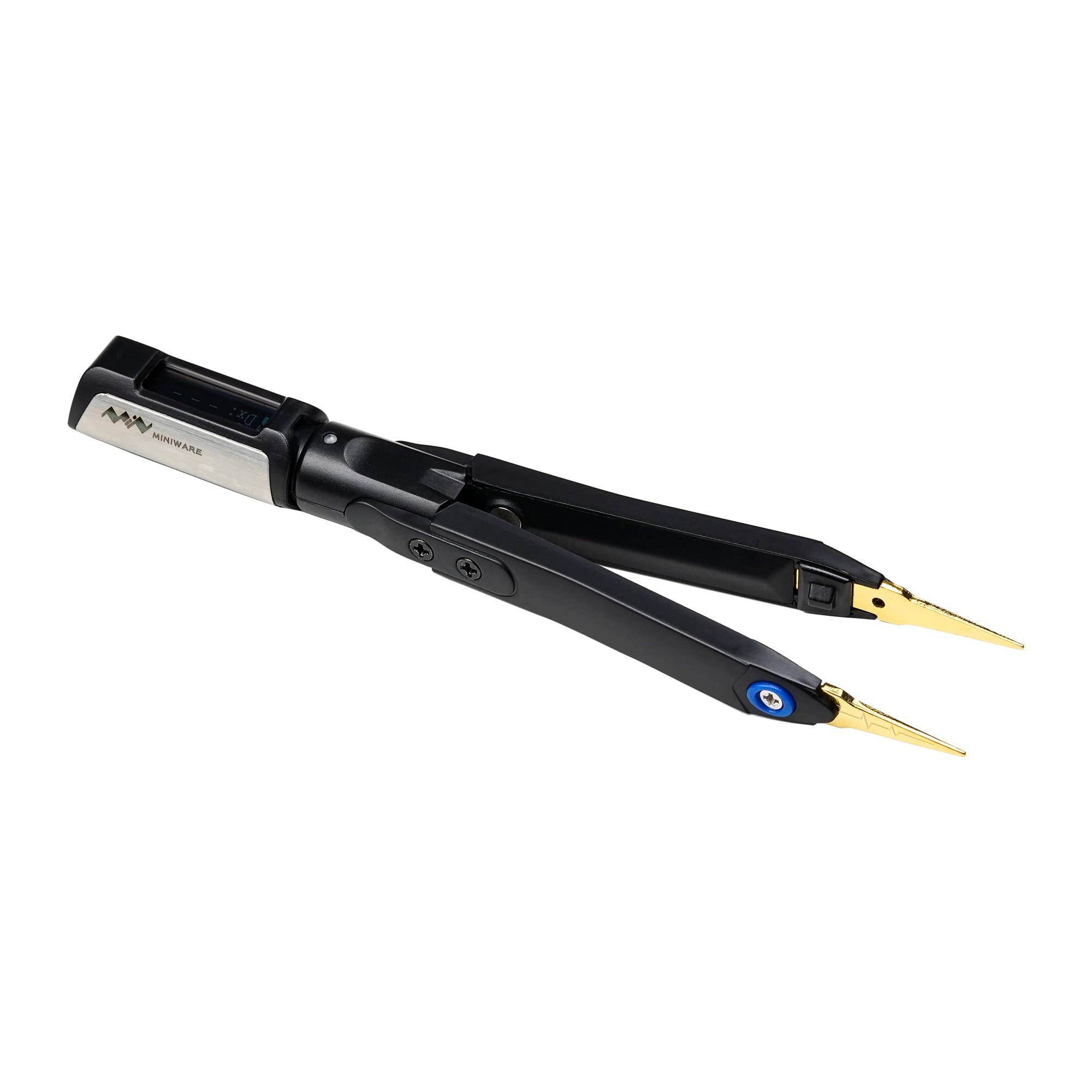 Mini Pocket Sized Digital Tweezer, Multi Tester, Test for Resistor Capacitor Inductor Voltage Frequency Diode, for Debug and Maintenance of Electronics, Classification and Detection of Components