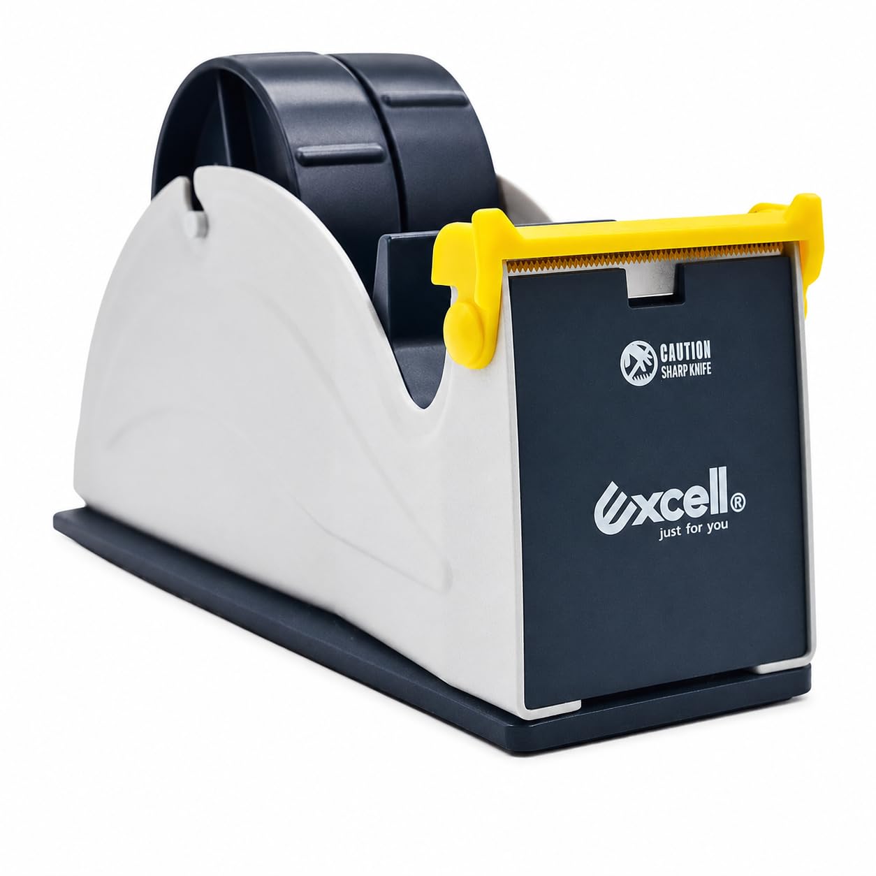 Excell ET-12270 Dispensador de escritorio de acero de doble rollo de alta