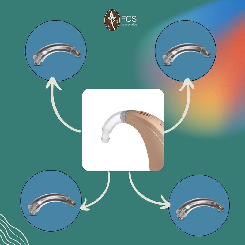 Infographic showing key features of the ear hook