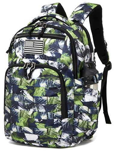 Image of Wotony Military tactical backpack, backpack for men black small tactical assault bag