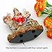 alikiki India Goddess Durga Idol Figurine - 5.8”H Hindu Idols Durga on Tiger Statue for Home Office Temple Mandir Altar Shrine Pooja Item Diwali Gifts