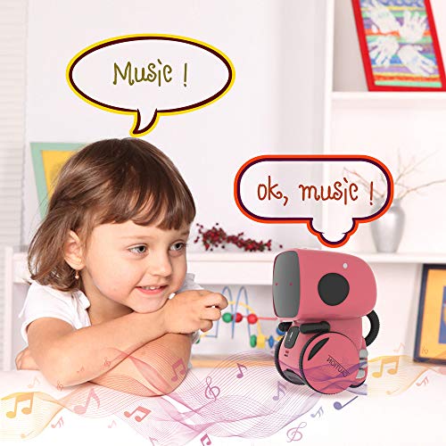YINGTESI Robot Toys for Girls,Educational Stem Robotics Toys for Kids,Sing,Dance,Repeating, Speech Recognition and Voice Recording,Gift for Kids Age 3+ …