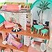 KidKraft Casa de muñecas de madera Camila con muebles y accesorios Imagen de KidKraft Casa de muñecas de madera Camila con muebles y accesorios