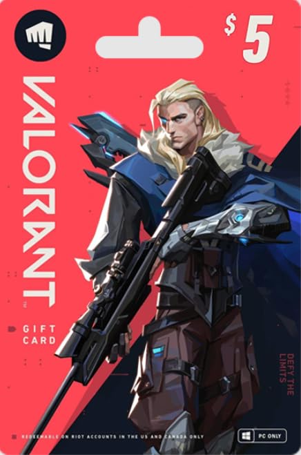 Image of Valorant Riot Cash $5 USD PC Code Only