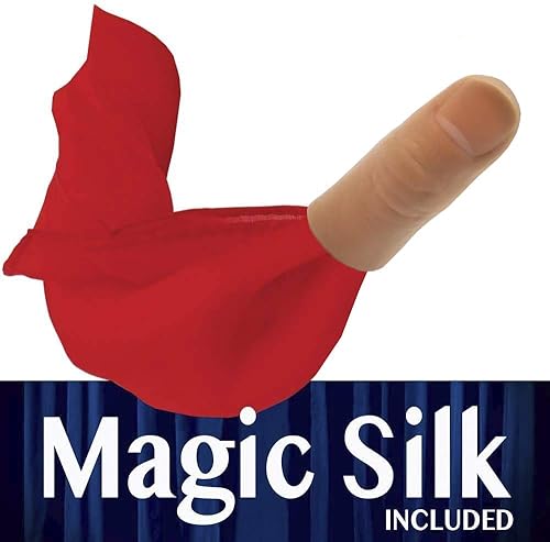 Miniatura 2 de Magic Makers Punta de pulgar de realidad junior con seda roja y curso en línea para entrenamiento de magia