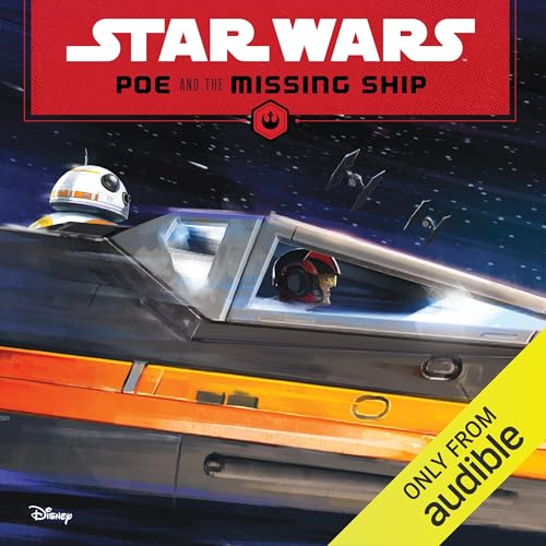 Star Wars: Poe and the Missing Ship Audiolibro Por Lucasfilm Press arte de portada
