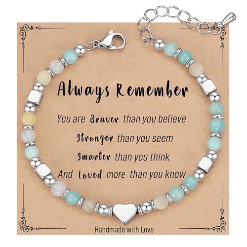 Image of Tiny Bead Bracelets for Women, Unique Birthday Gifts for Women Teens