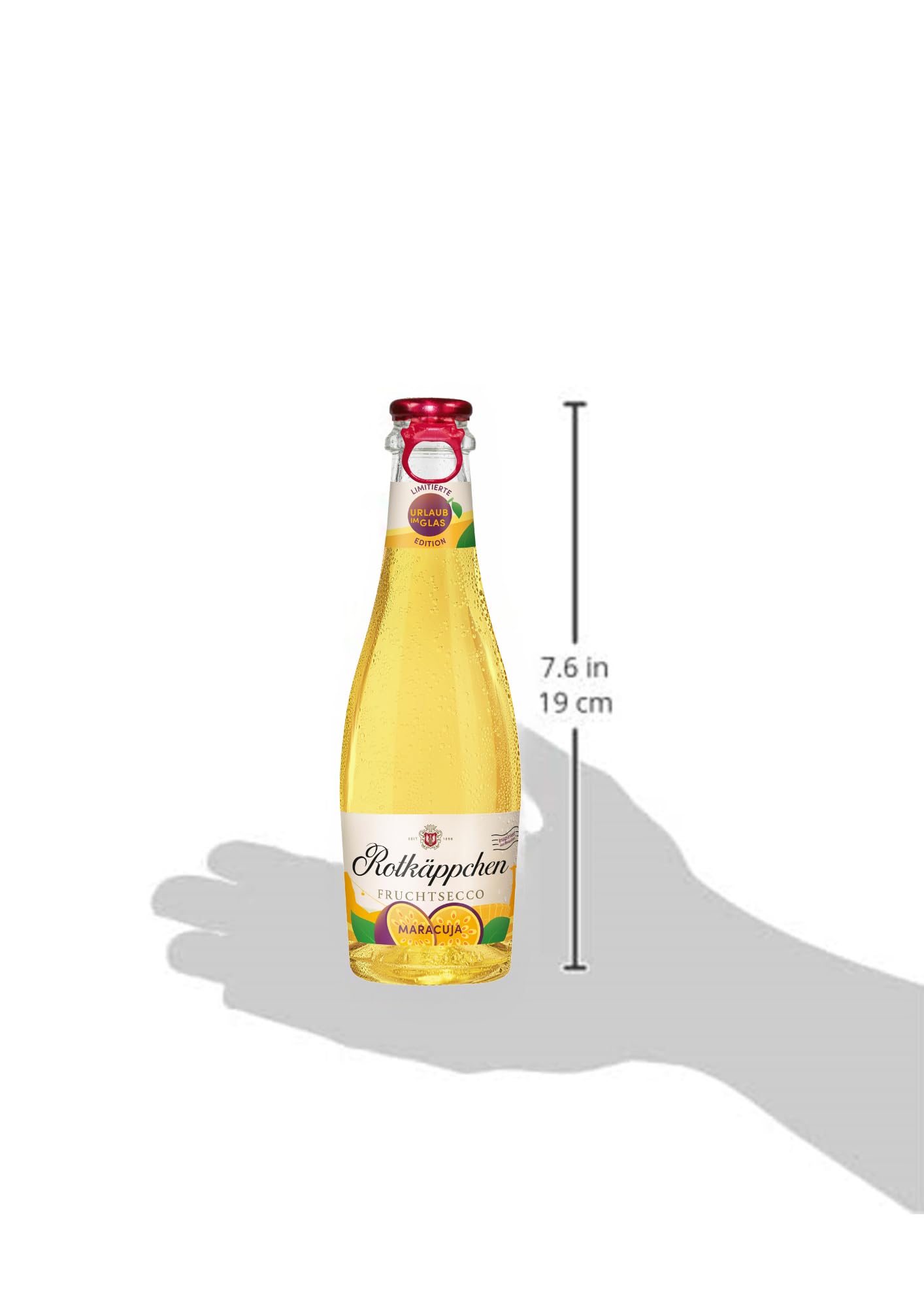 Rotkäppchen Fruchtsecco Maracuja (12 x 0,2l) – der exotisch-fruchtige Genuss in der praktischen Kleinflasche
