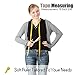 Tape Measure Body Measuring Tape, 79 Inch Soft Fabric Measuring Tape for Sewing Cloth Measurement, Double Scale Tailor Ruler for Weight Loss Medical Measurement Nursing Craft(5 Pack)