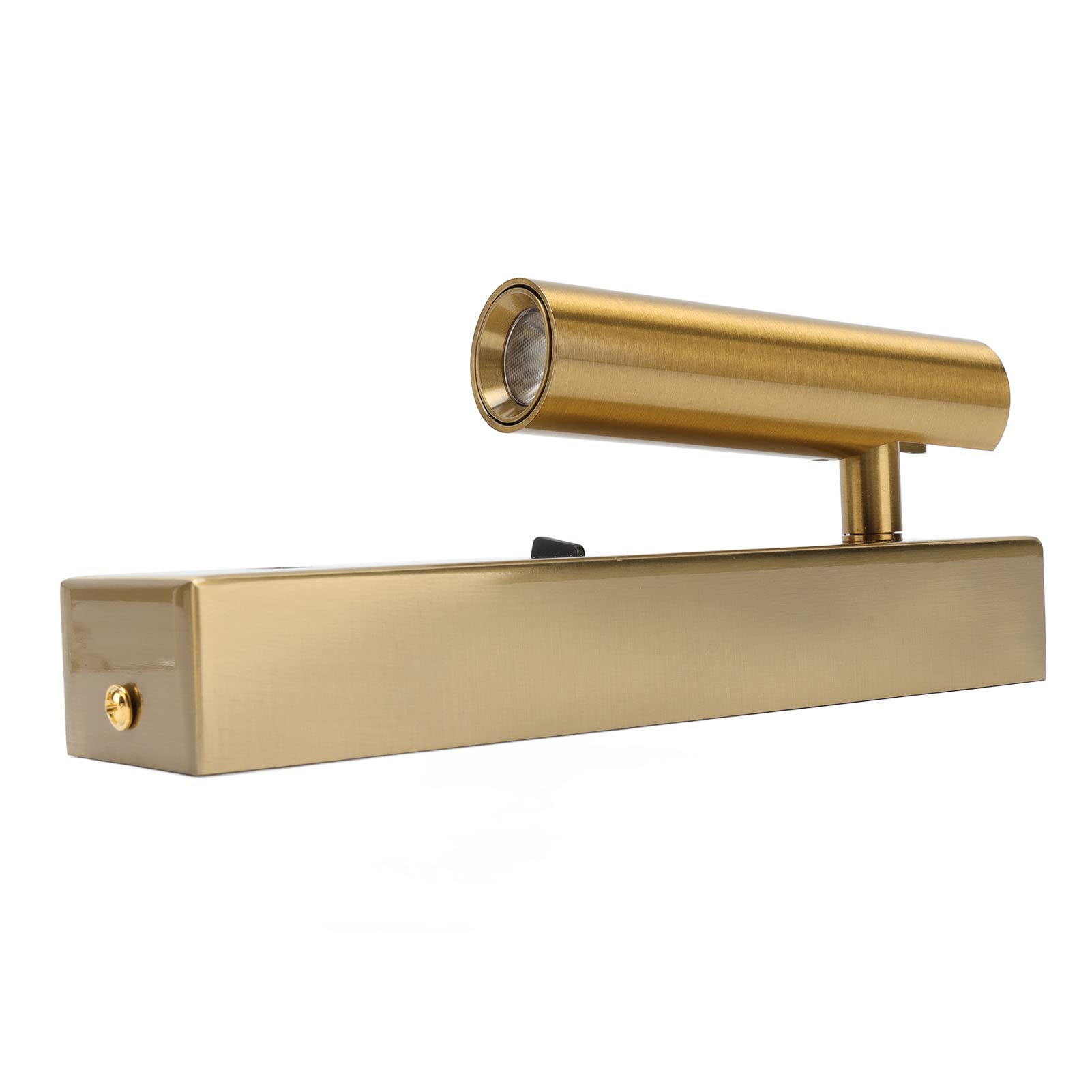 Lampada da Lettura a Parete a LED con Ricarica USB e Angolo per un Arredamento Elegante per la Casa (luce bianca) (luce bianca)