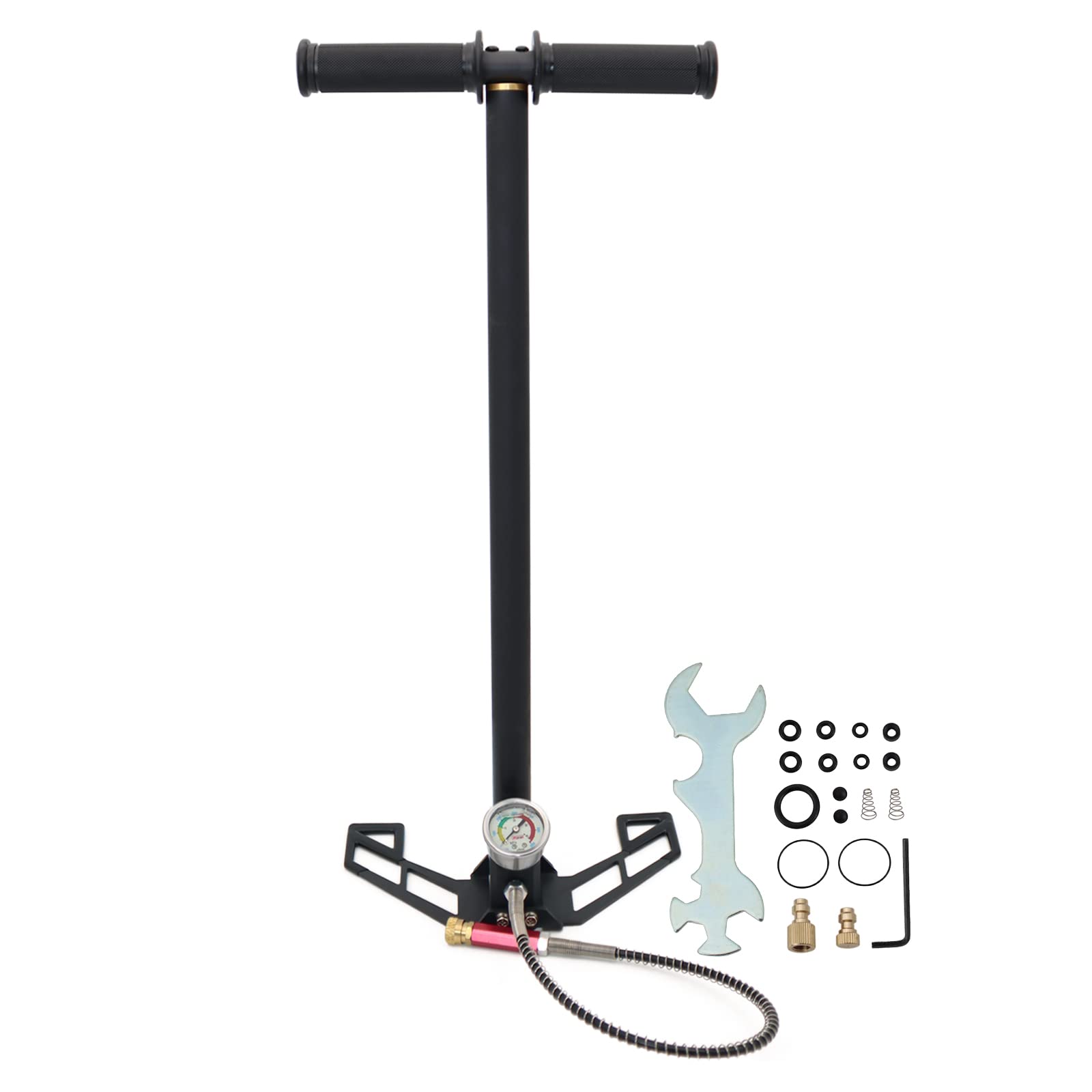 Buy TOPA SPORT High Pressure Hand Pump 4500Psi Hand Air Pump 3 Stage Air Filling Pump with Oil