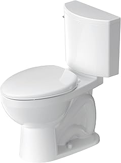 Duravit 203401 No. 1 PRO Elongated Chair Height Toilet Bowl Only - White