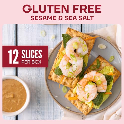 Image of Wasa, Gluten Free Sesame & Sea Salt Crispbread, Net wt. 6.1 Oz (Pack of 1)