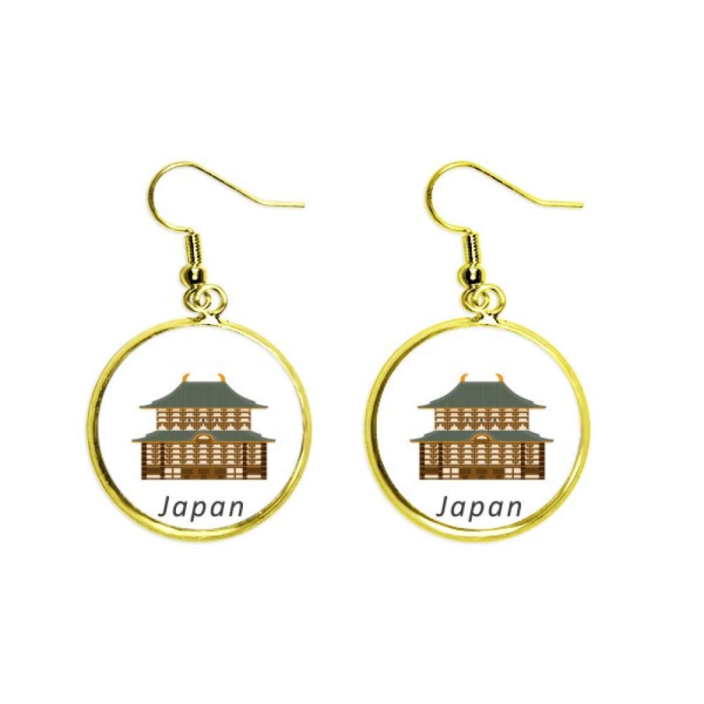 Pendientes de templo japonés para cenas y eventos especiales de mujer 2