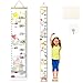 LANMOK Righello Altezza per Bambini da Appendere Misura Grafico Decorazione Metro Sospeso da Parete Registrazione Crescita di Bambini Camera da Letto Soggiorno Giochi Scuola Asilo Nido (unicorno)