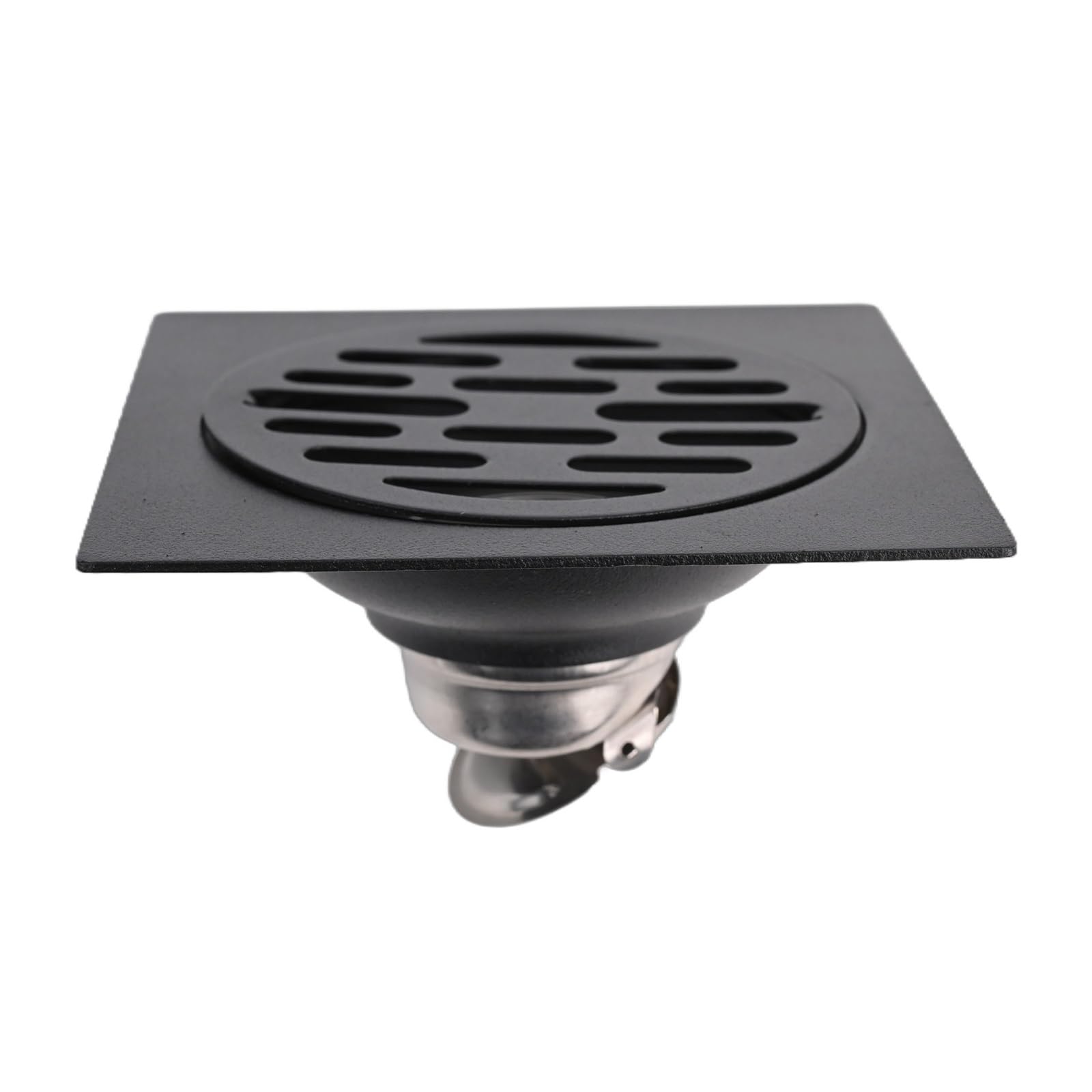 Jobaojiang Round 1Pc Shower Floor Drain Backflow Preventer Stainless Steel Floor Drain Bathroom Sewer Drainage Cover(Round)