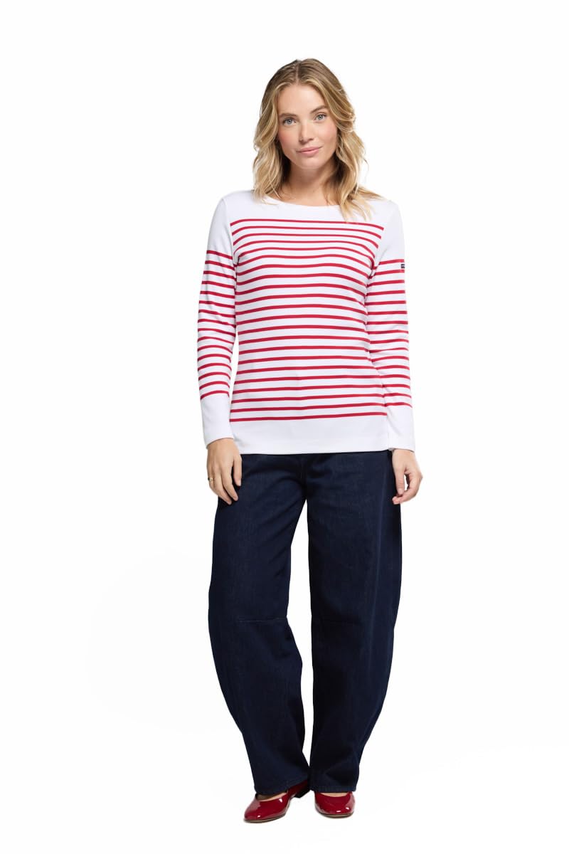 Armor Lux Damen Matrosenshirt Amiral aus Dicke Baumwolle T-Shirt