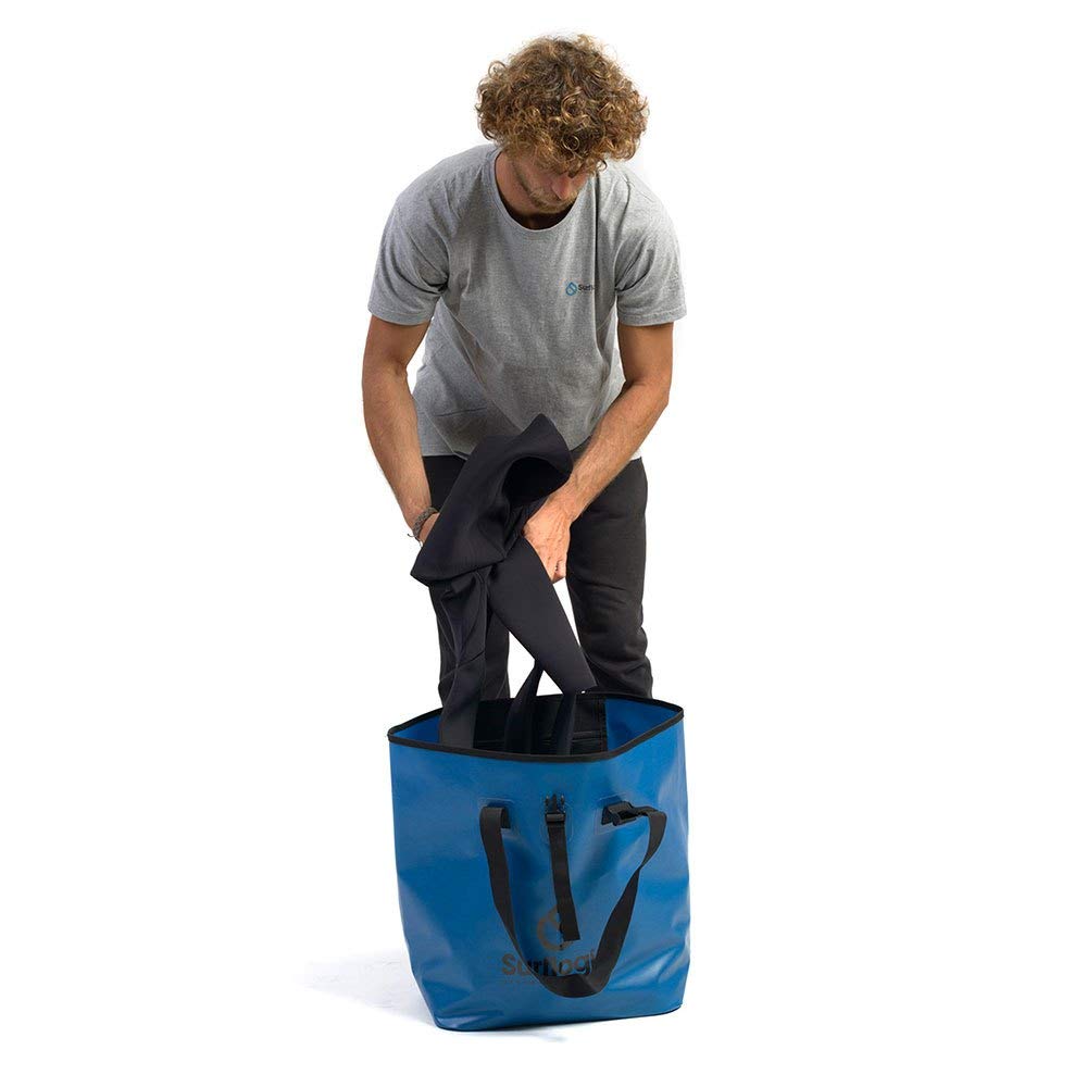 SURF LOGIC Surflogic Waterproof Dry-Bucket 50L Borsa stagna, per adulti, unisex, blu (blu) 50 l