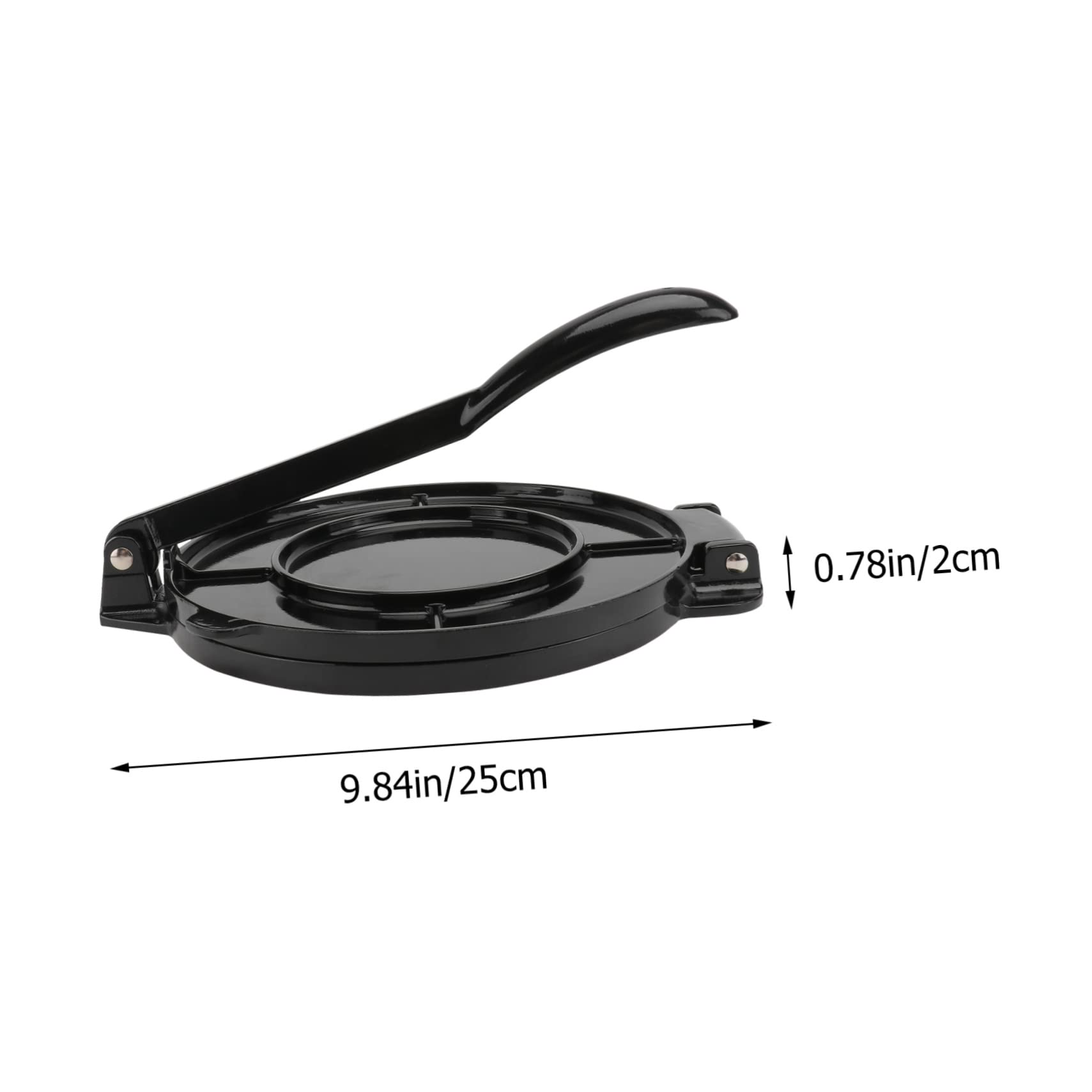 GLEAVI 1Pc Aluminum Alloy Tortilla Press Tool Dough Maker for Easy Homemade Tortillas Tacos More Compact Design for Convenient Storage Practical Kitchen