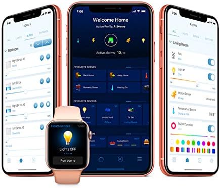 FIBARO mobile application interface for smart home control