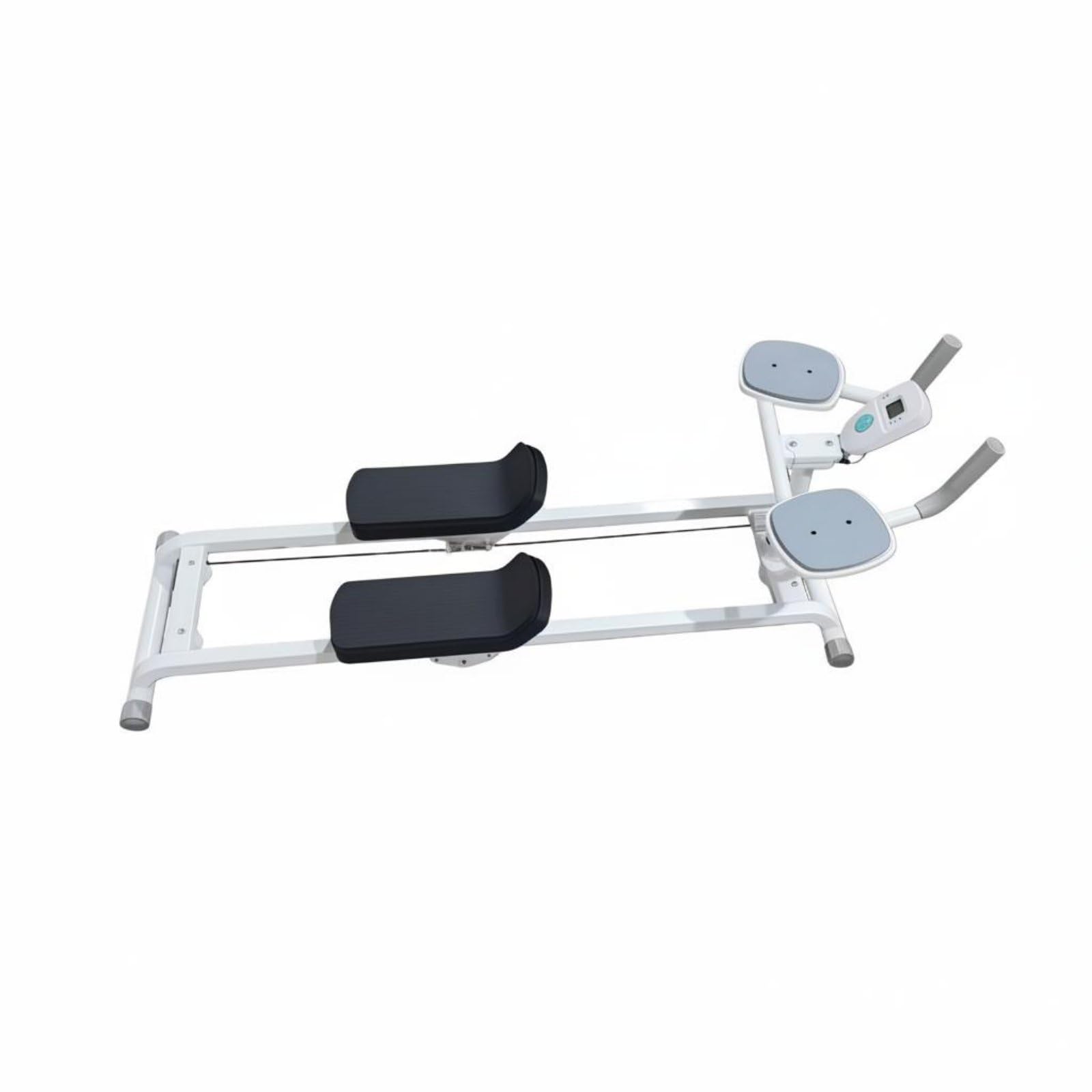 rockible Fitness Climbing Machine Scalatore per Addominali E Fianchi Macchina da Allenamento con Regolazione a 5 Altezze Struttura Compatta in Acciaio Adatto