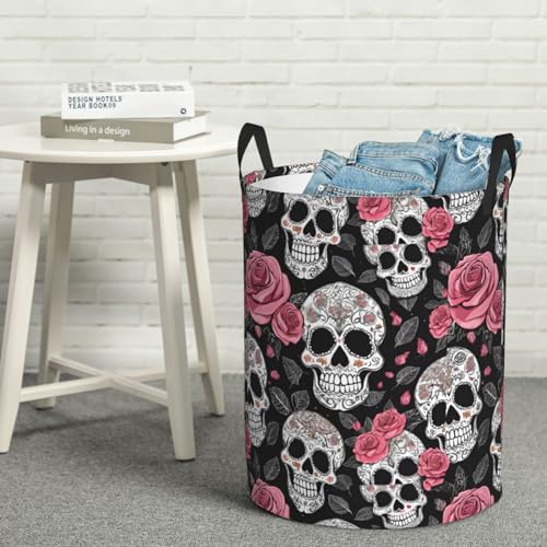 Panier à linge imperméable et pliable avec poignées solides - 6