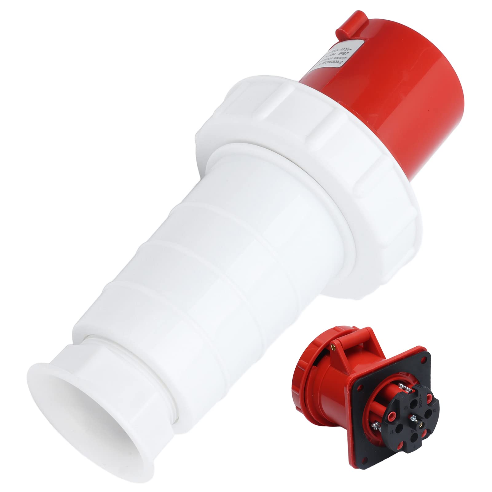 Connettore elettrico a spina industriale Mavaol Set IP67 3 Pin 63A 3P+E 380-415V