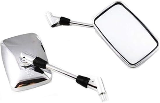 Motorcycle Universal 10MM Scooter Rear View Mirrors Dual Sport bike Cruiser Bobber Old School Chopper Cafe Racer