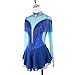 ZYDANC A,M,Girls' Ice Skating Dress Outfits Women's Tassel Gymnastics Competition Uniform Handmade Figure Skating Dresses