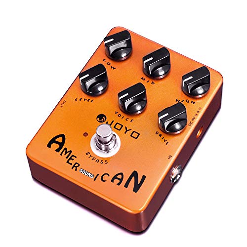 JOYO American Pedal de efecto de sonido funciona de limpio a impulsado y simula amplificadores para reproducir el sonido de 57 amplificador de lujo (JF14)