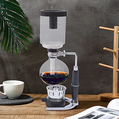 Cafetera Sifón Manual 500 mL de Vidrio para 5 tazas miniatura 4