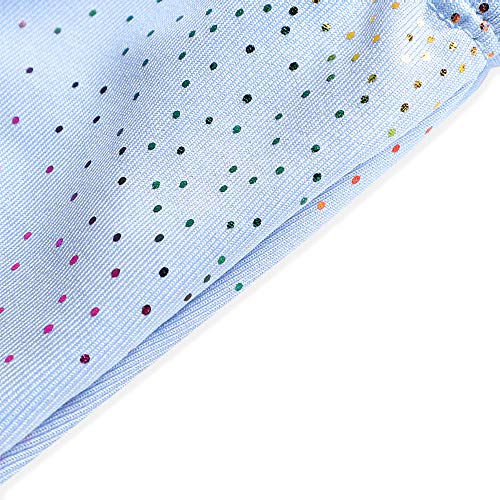 HOZIY Leotards for Girls Ballet Gymnastics Sleeveless Long Sleeve Colorful Sparkles Aqua Blue Pink Purple Solid