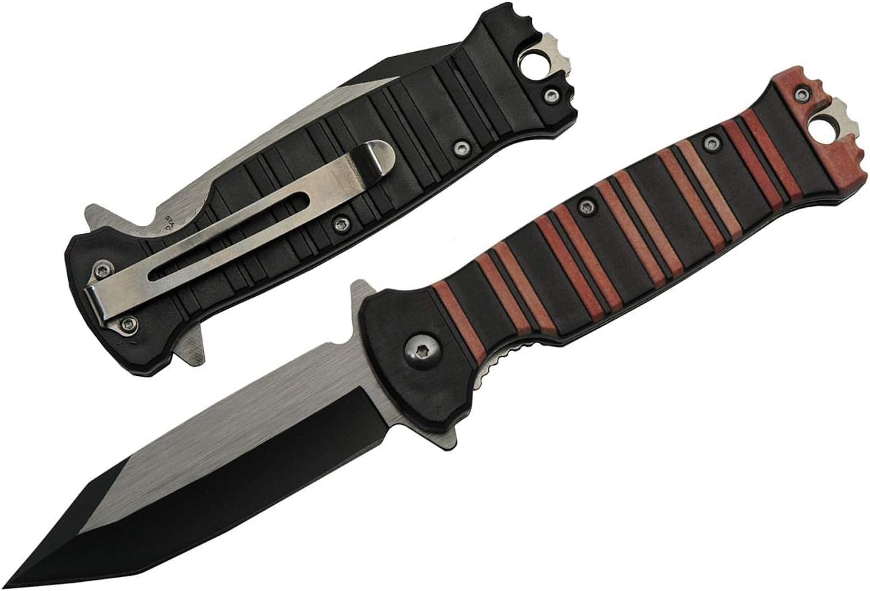 Rite Edge 4.75" ORANGE STRIPE FOLDER
