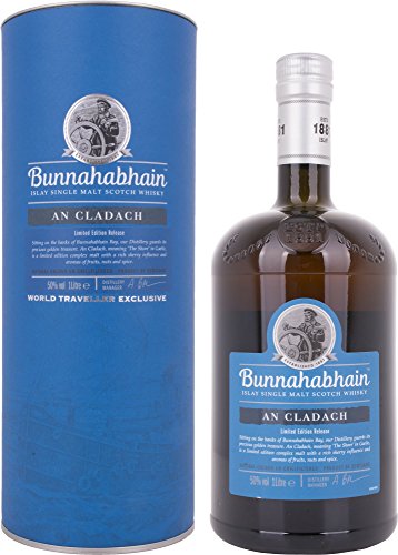 Bunnahabhain Whisky An Cladach 50º + Estuche - 1000 ml