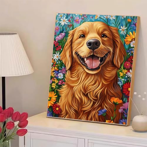 Diamond painting de regalo para amantes de los animales y manualidades de adultos