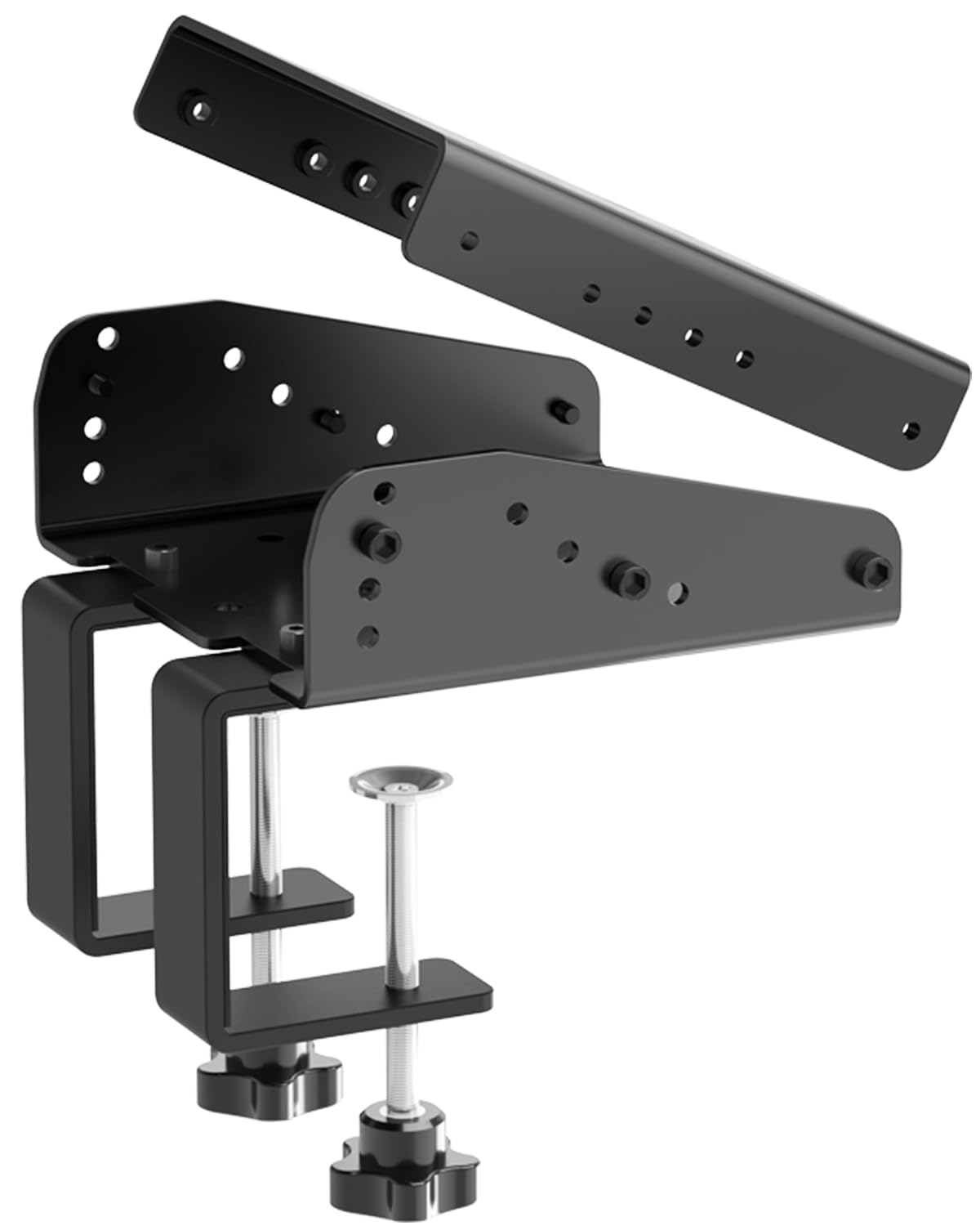 PXN Z9 Racing Wheel Desk Clamp – Supporto volante regolabile, design doppio morsetto, fino a 70 mm di spessore, base VD compatibile, per Sim Racing