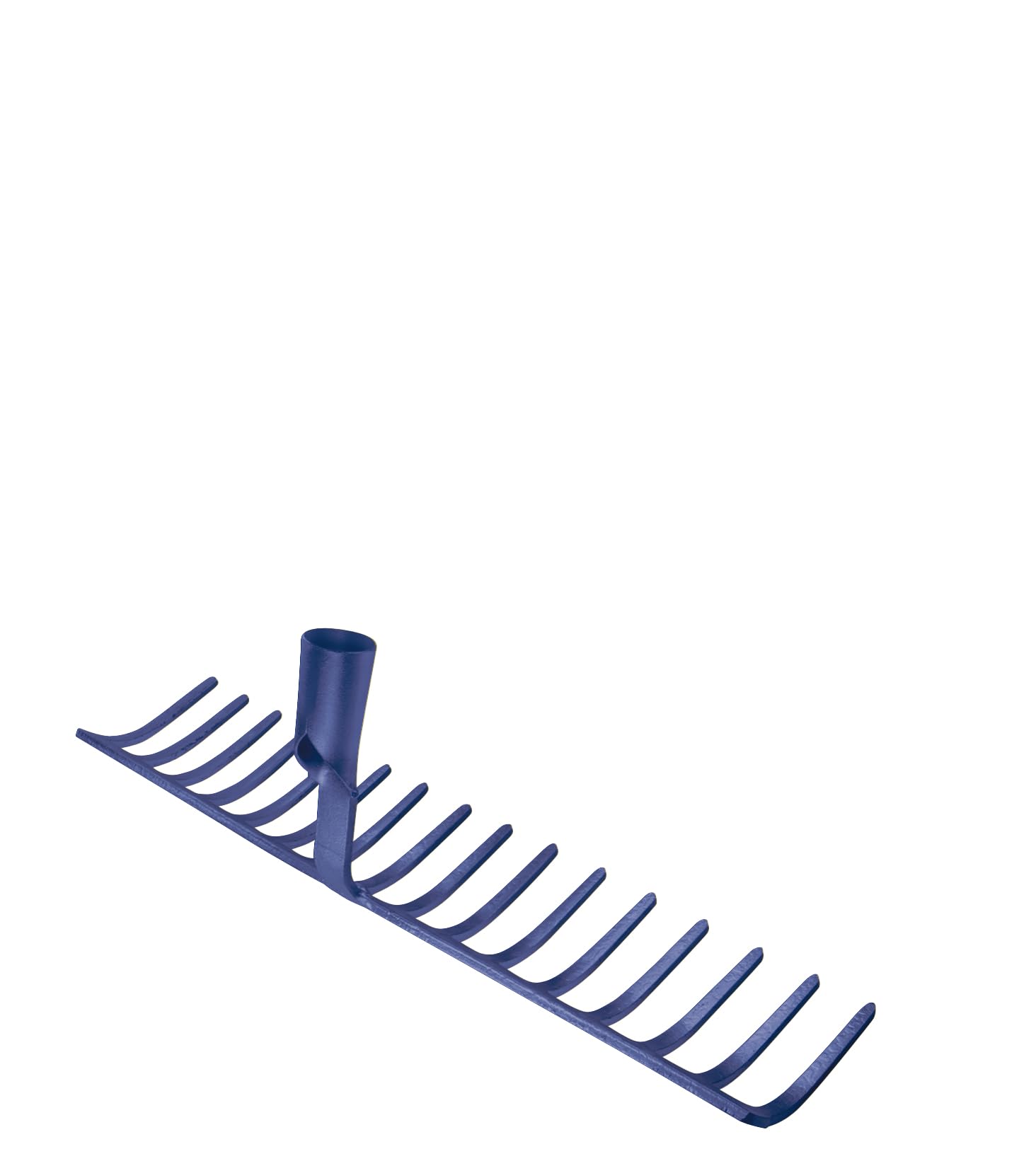 Idealspaten WEG10842 Râteau à Cailloux Sieger, Bleu, 51 cm