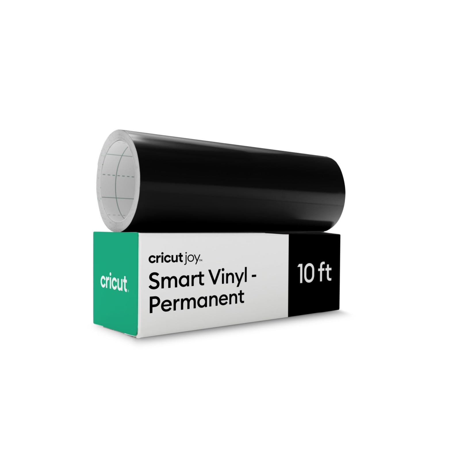 Cricut Smart Permanent Vinyl for Joy Machine, Black (5.5in x 10ft roll) - Matless Cutting for Long cuts