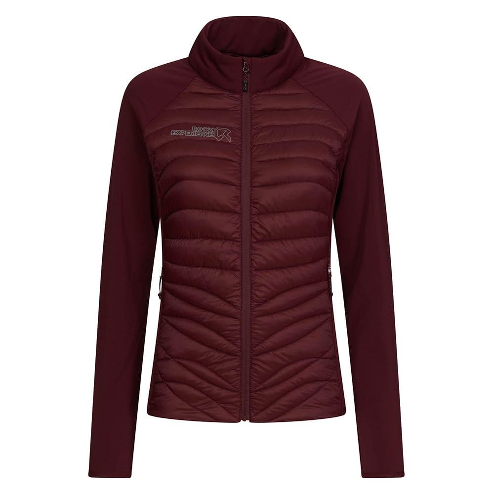 Rock Experience REWJ06001-1013 TEQUILA HYBRID WOMAN JACKET Jacket Women's WINDSOR WINE S