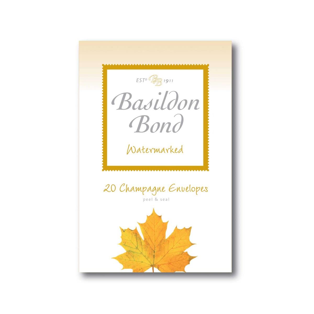 Basildon BondEnvelopes 95x143mm 90gsm Peel & Seal Pack of 20 - Color: Champagne