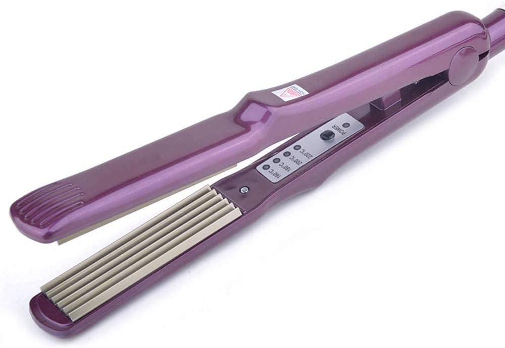 NANZU Hair Curler - Ionic Straightener Professional Flat Iron 2 in 1 Hair Straightener and Curler Straightener and