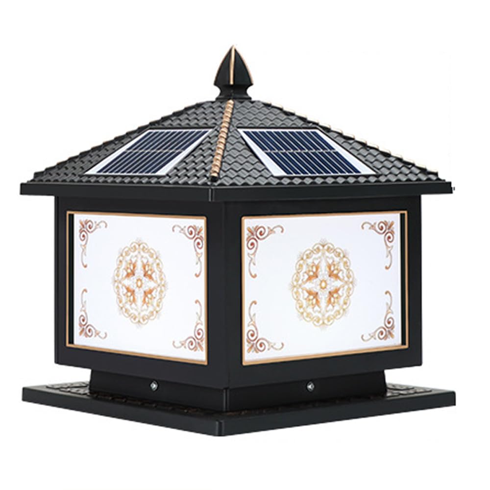 Żyrandole sufitowe, lampa zewnętrzna, lampa solarna na słup, lampa ogrodzeniowa słoneczna, lampa kolumnowa z pilotem zdalnego sterowania, lampa solarna LED do płaskiego patio