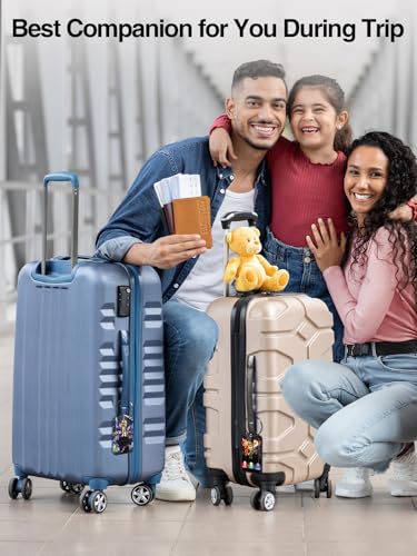 Image of TopMade Luggage Tags, Works with Apple Find My, Smart Suitcase Tag Tracker