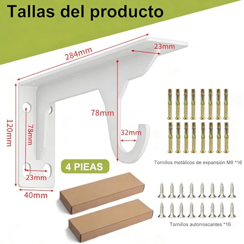 Escuadras para repisas de herrería 5 Imagen adicional