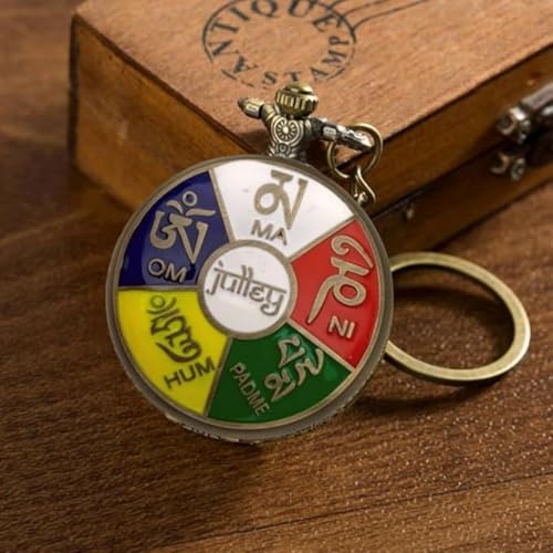 Image of Antique Bronze Pocket Premium Vintage Theme Metallic Home Key Chain & Key Rings | Best Gift for Men, Woman, Boys & Girls on their Special Occassions