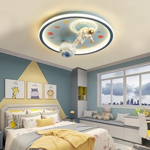 Plafonnier LED RuiRfh Astronaute Cover