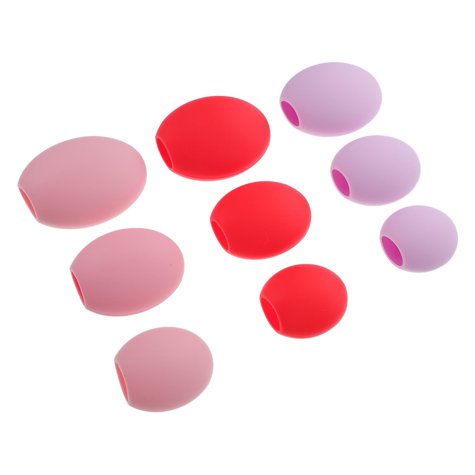 Healeved 36pièces Couvercles De Pinceaux De Maquillage Silicone Antipoussière Pour Voyage La Forme Pinceaux Et Améliore La Durabilité Maquillage De Couvercles Silicone