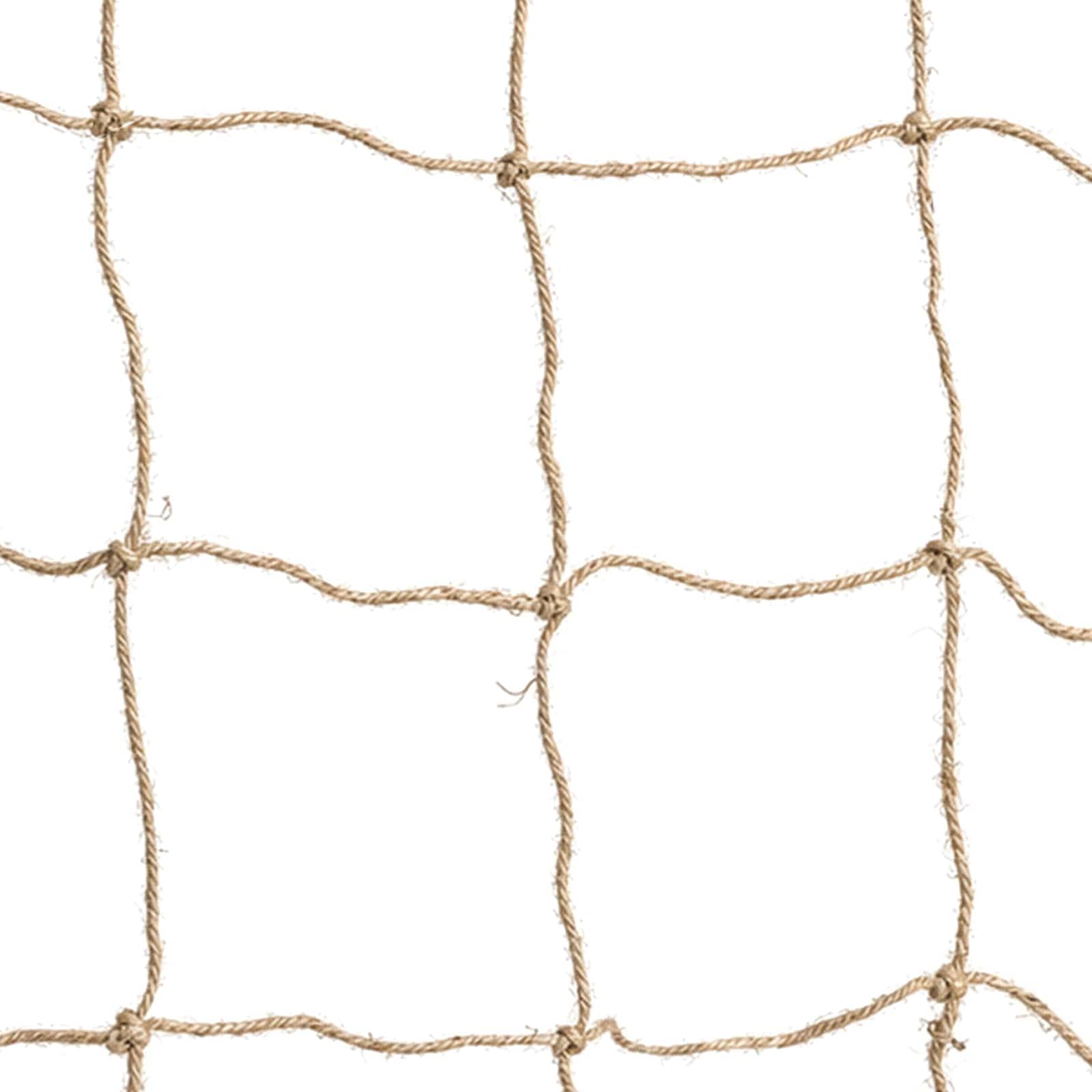 Jute Pflanzenstütznetz Natur 2 x 25 m 100% Tossa