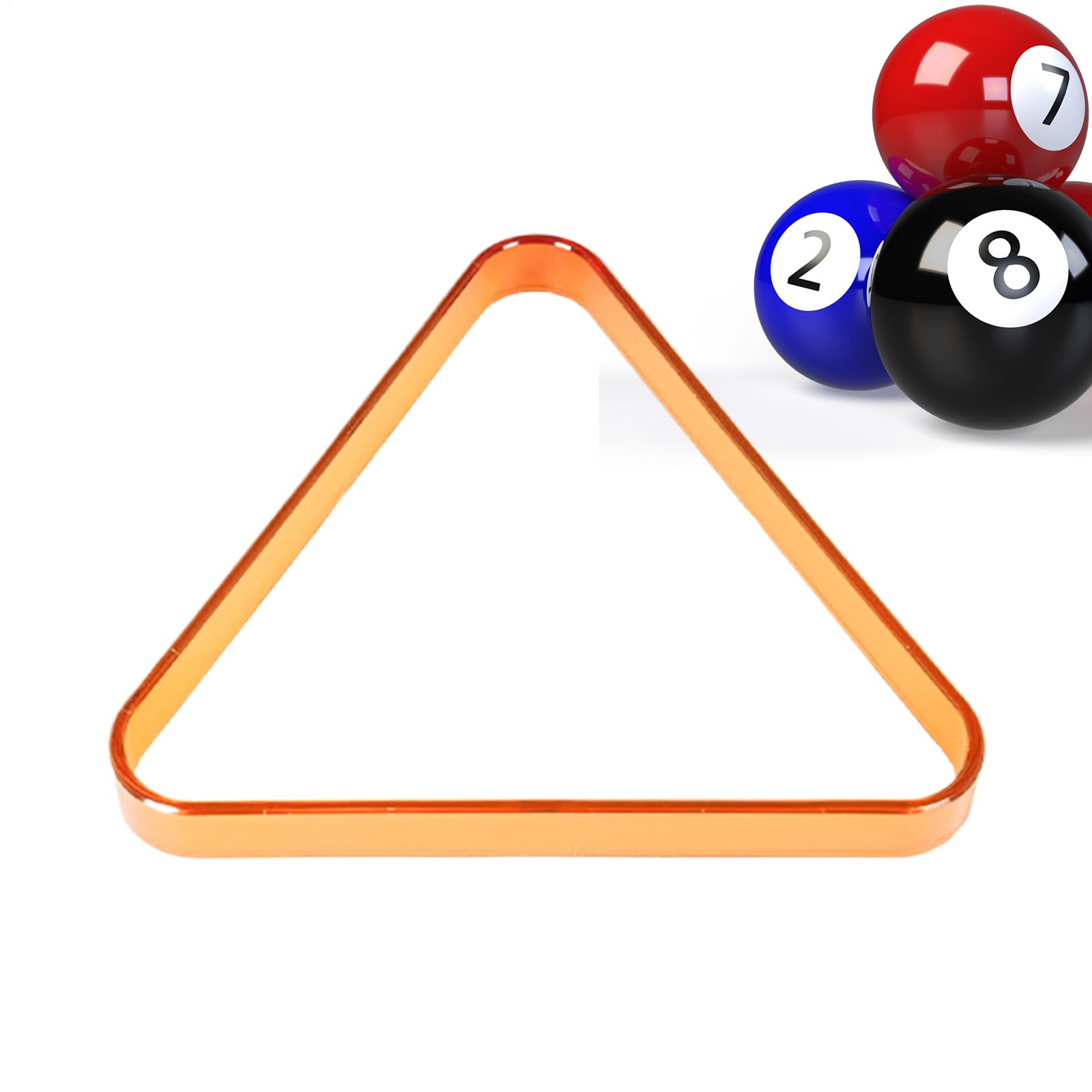 Accessori da biliardo per palline 57 mm PVC resistente per giocatori hobby casa club